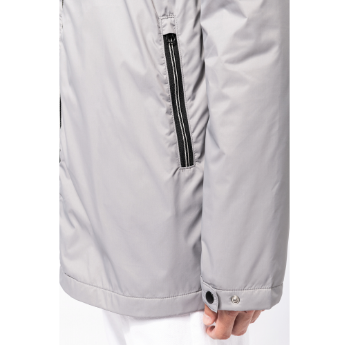 Chaqueta con capucha y forro de micropolar - Unisex