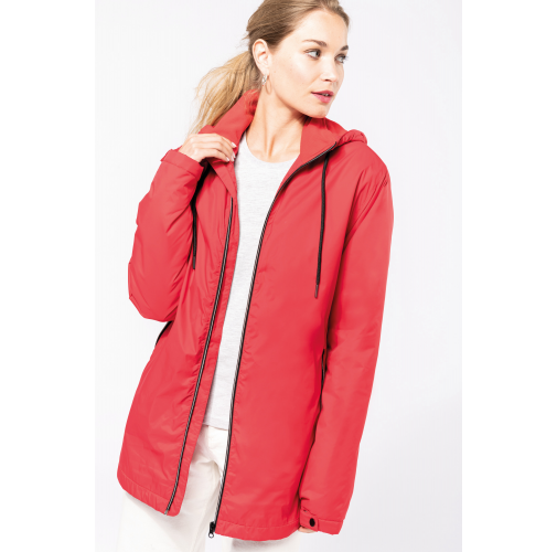 Chaqueta con capucha y forro de micropolar - Unisex