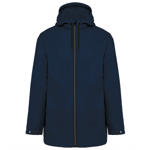 navy Chaqueta con capucha y forro de micropolar - Unisex