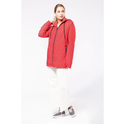 Chaqueta con capucha y forro de micropolar - Unisex