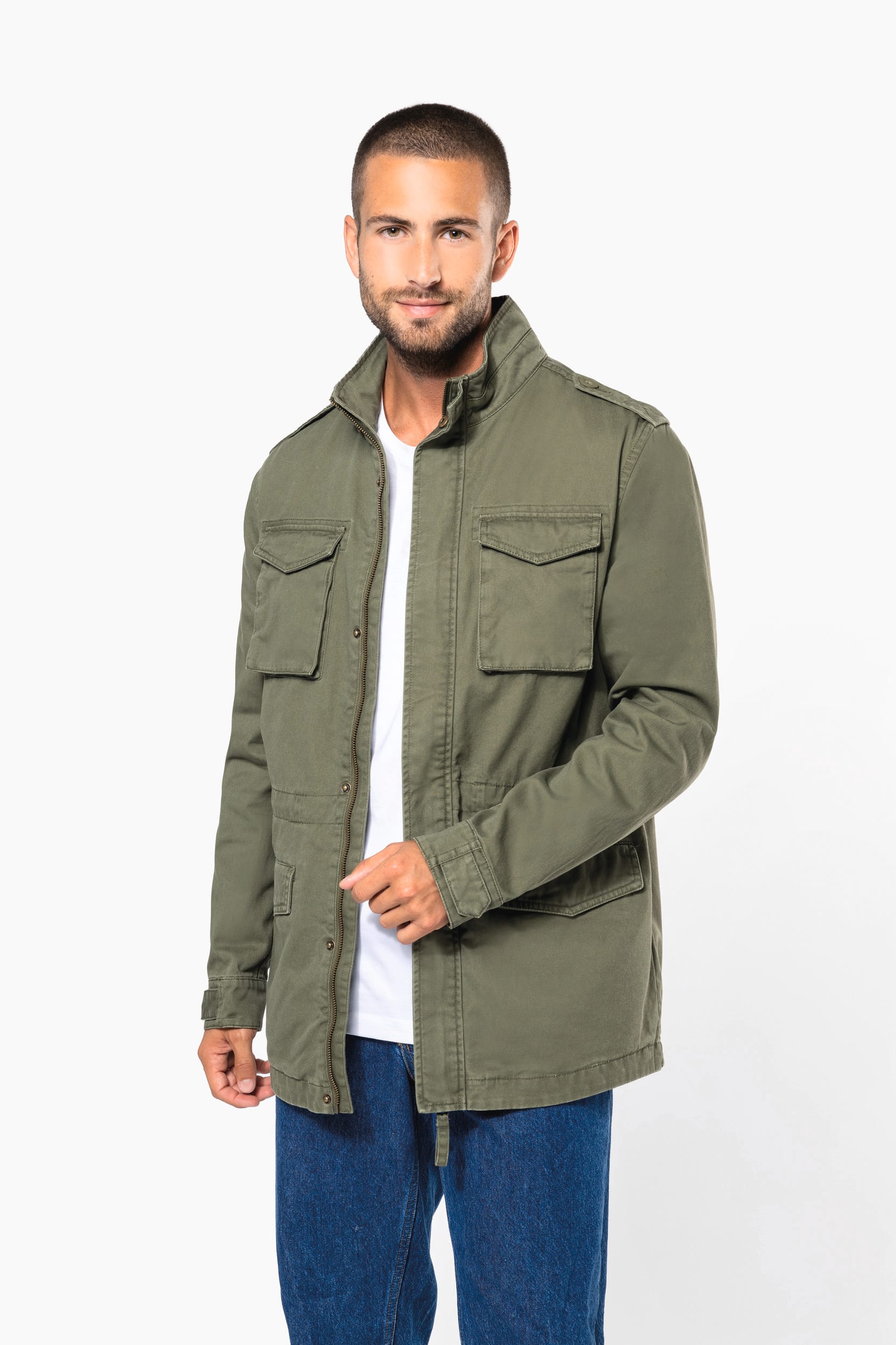 Chaqueta safari hombre