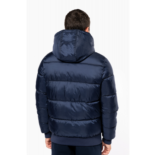 Chaqueta ripstop reciclada con capucha unisex