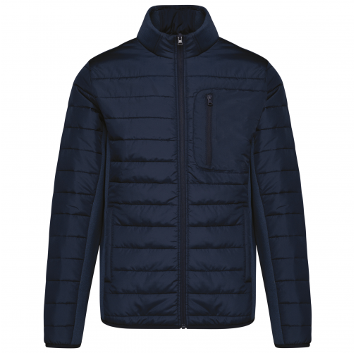 mid navy / midnight navy heather Chaqueta bimaterial hombre