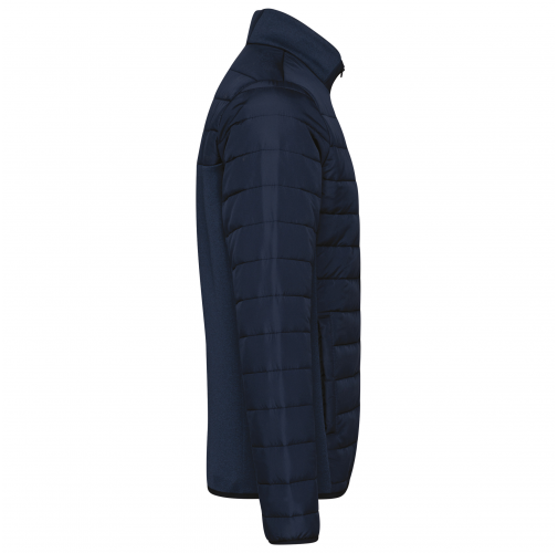 mid navy / midnight navy heather Chaqueta bimaterial hombre