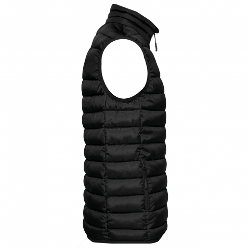 black Chaleco acolchado hombre