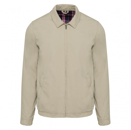 beige Cazadora Harrington