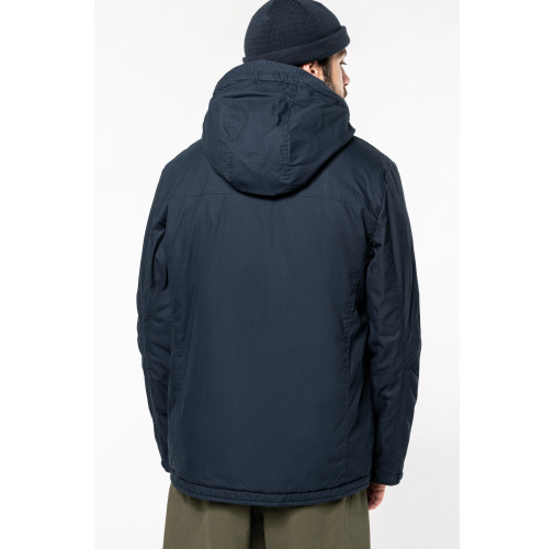 Parka con capucha
