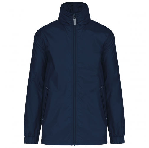 navy Cortavientos con forro hombre
