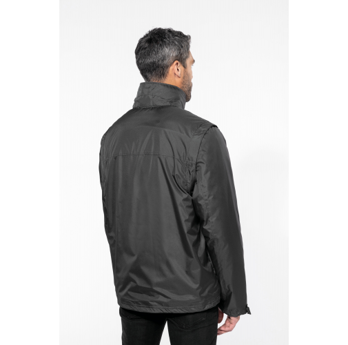 Chaqueta con mangas amovibles hombre
