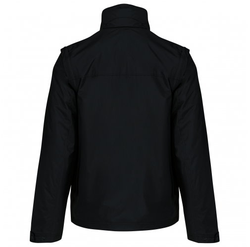 black / orange Chaqueta con mangas amovibles hombre