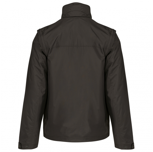 dark grey / orange Chaqueta con mangas amovibles hombre