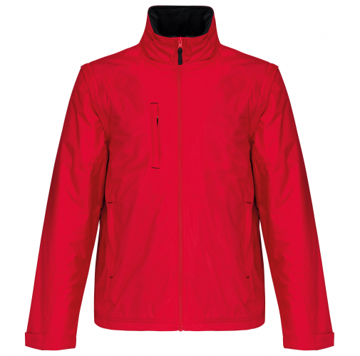 red / black Chaqueta con mangas amovibles hombre