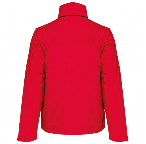 red / black Chaqueta con mangas amovibles hombre