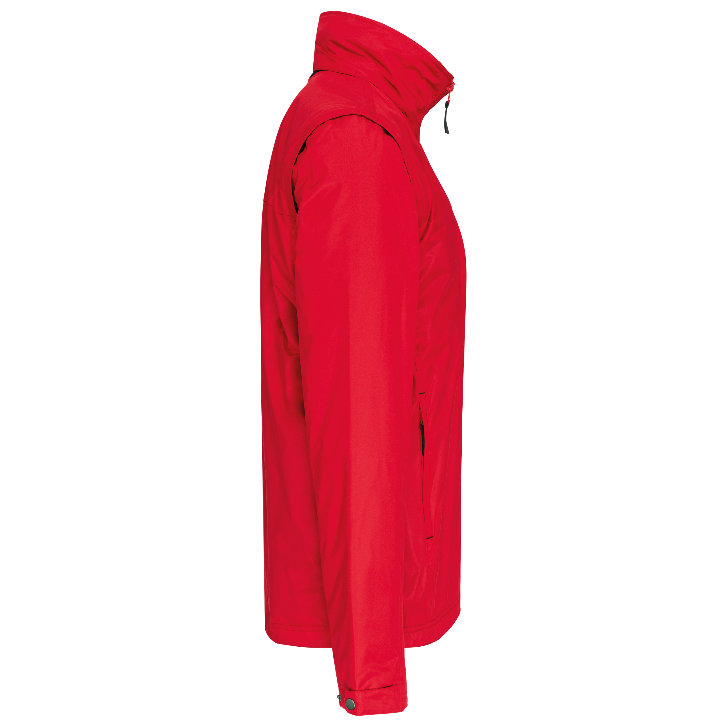 Chaqueta con mangas amovibles hombre