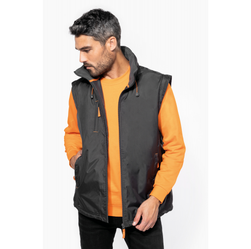 Chaqueta con mangas amovibles hombre