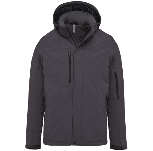 titanium Parka softshell acolchada con capucha hombre