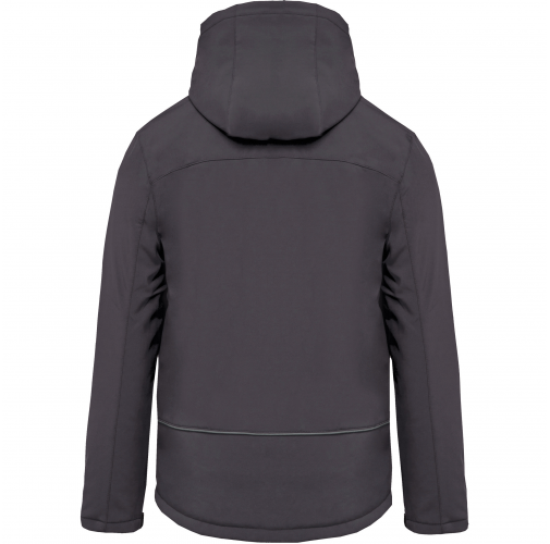 titanium Parka softshell acolchada con capucha hombre