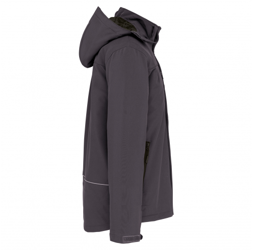 titanium Parka softshell acolchada con capucha hombre