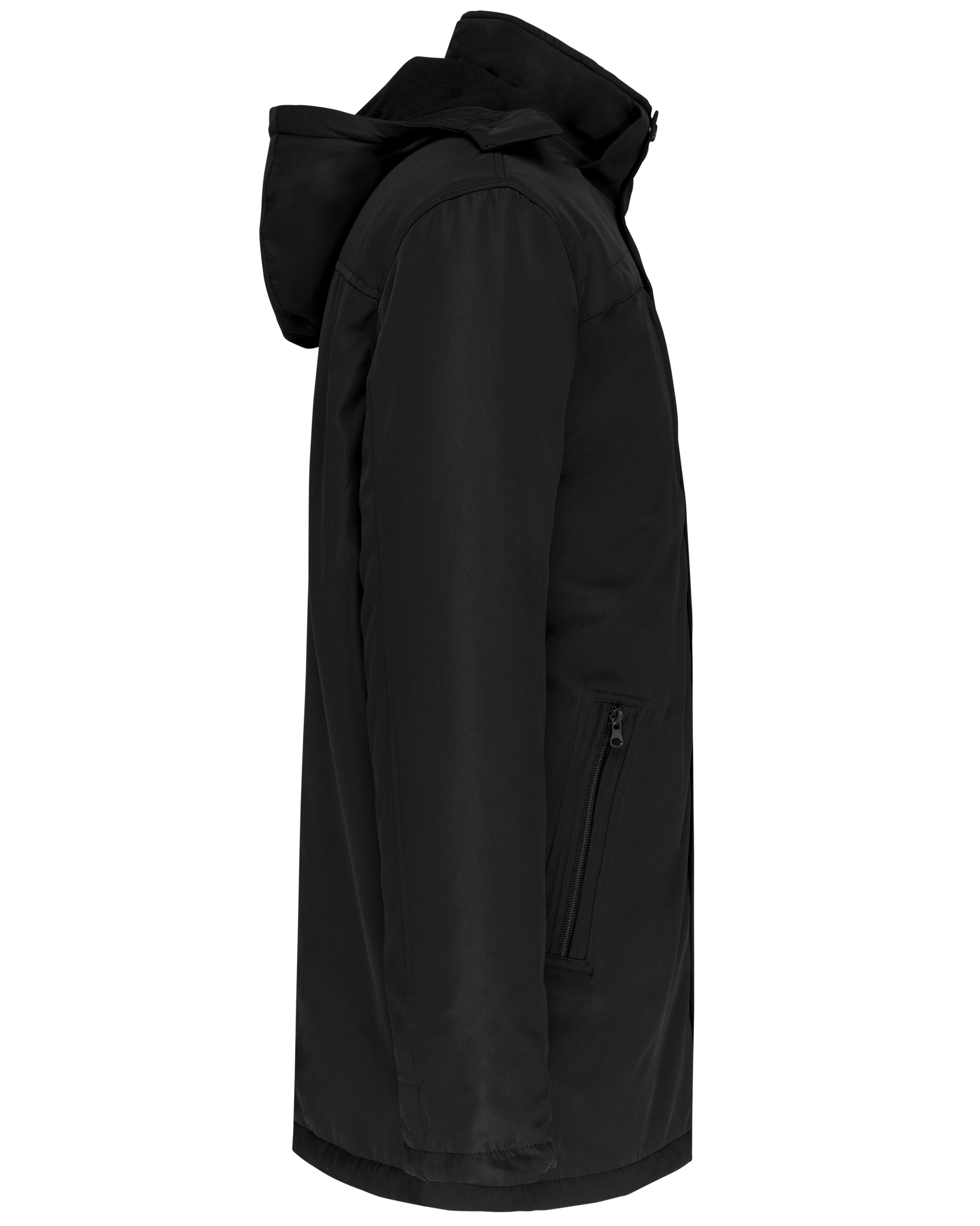 Parka con capucha extraíble