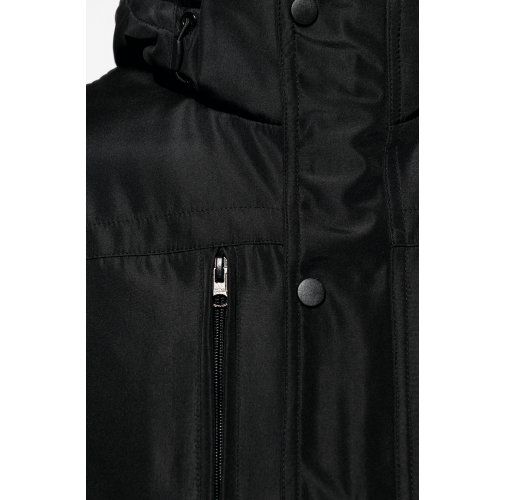 Parka con capucha extraíble