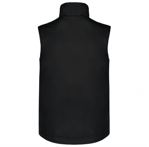 black Chaleco con forro polar hombre