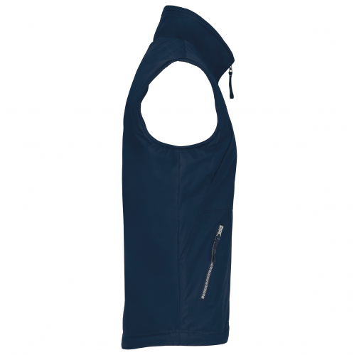 navy Chaleco con forro polar hombre
