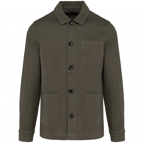 washed dark khaki Chaqueta WORKER
