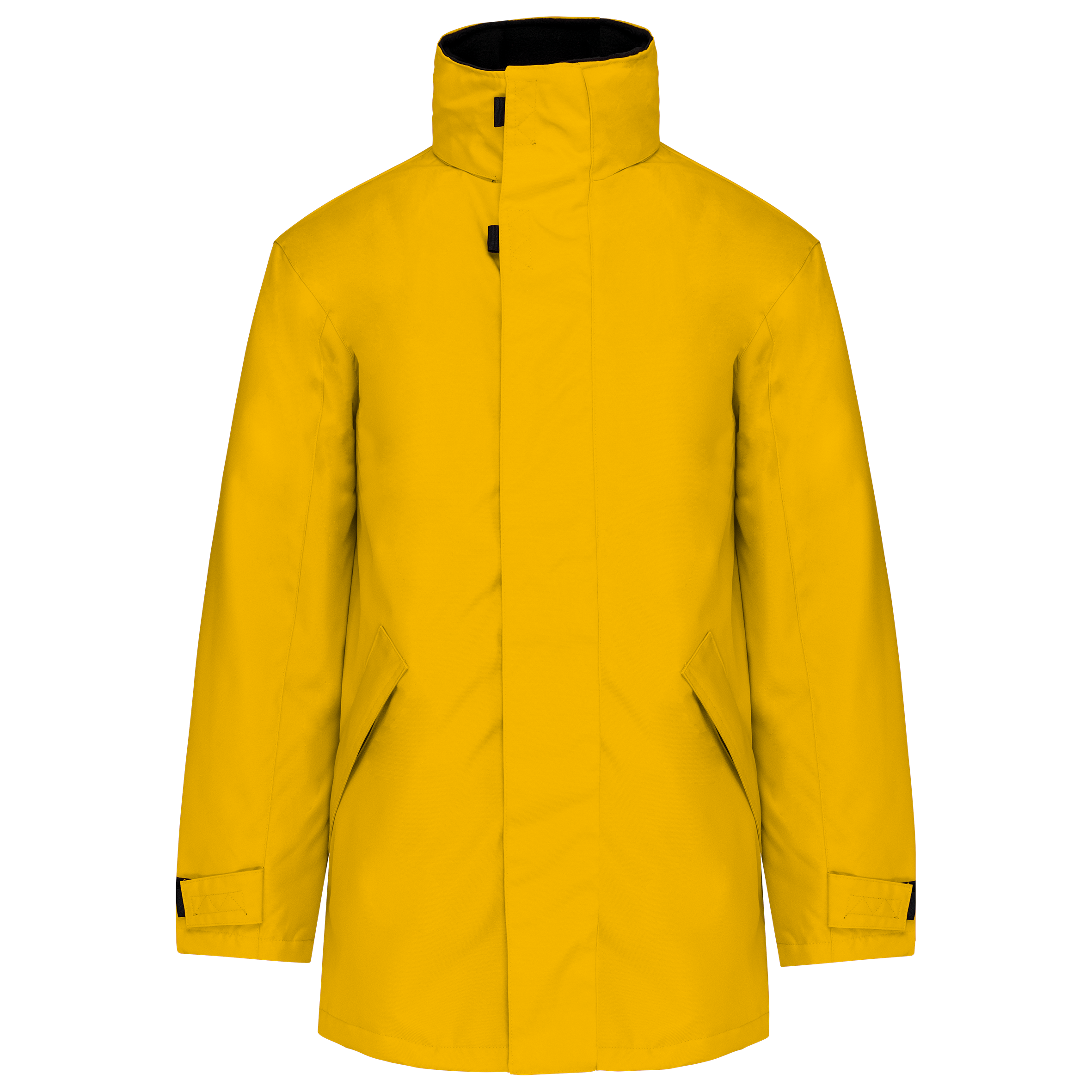 beige Parka acolchada hombre