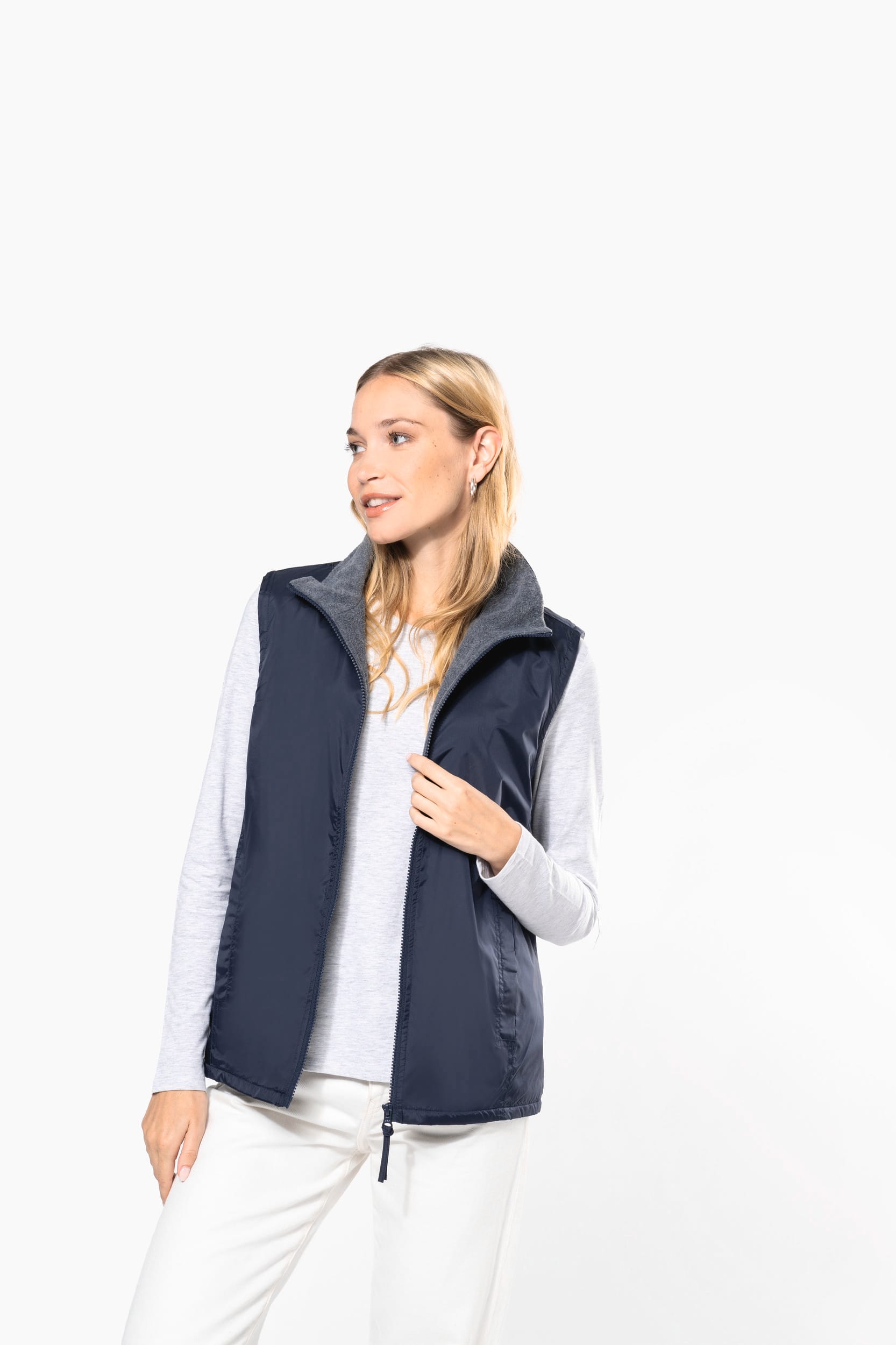 CHALECO CON FORRO POLAR UNISEX