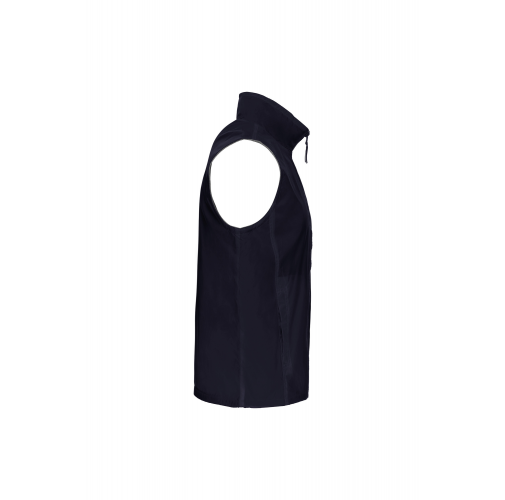 navy / grey Chaleco con forro polar unisex