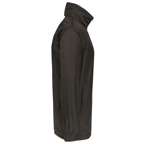 dark grey Cortavientos con forro hombre