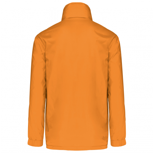 orange Cortavientos con forro hombre