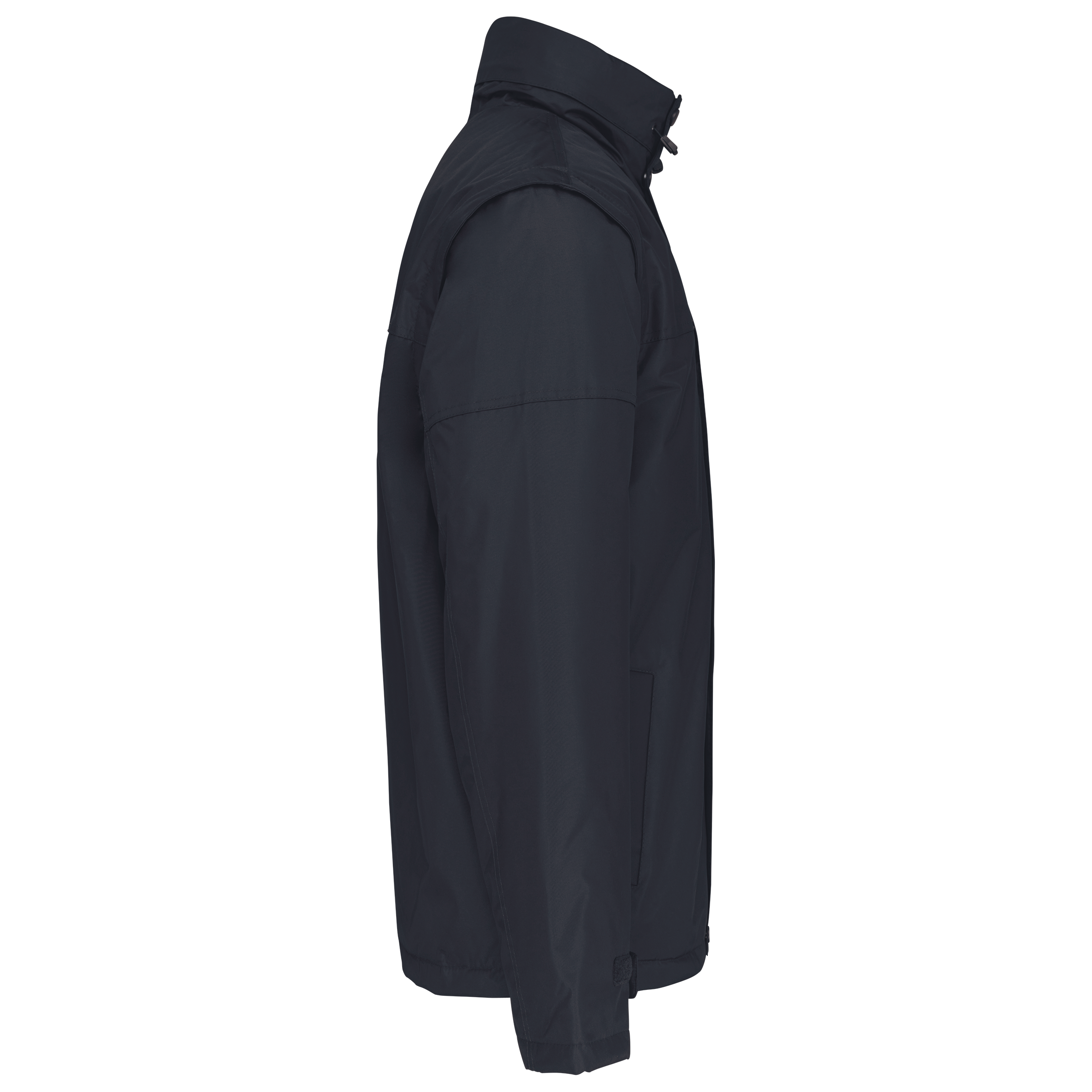 Cazadora con mangas amovibles hombre