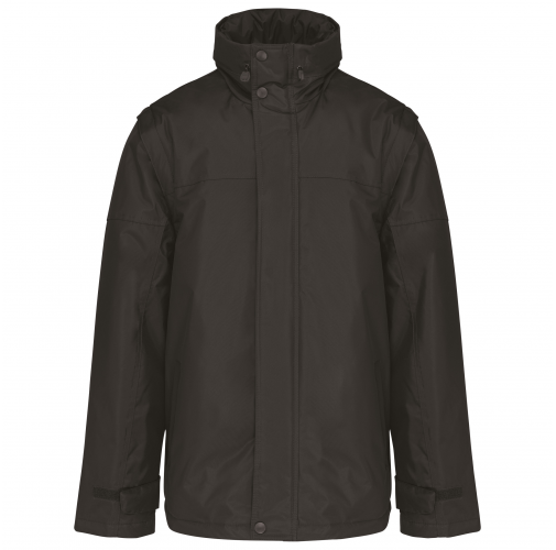 dark grey Cazadora con mangas amovibles hombre