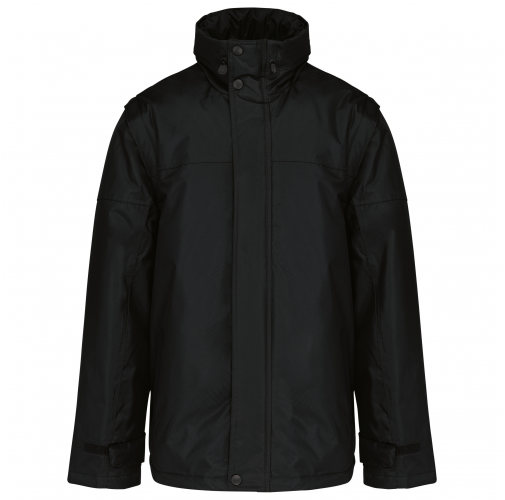 black Cazadora con mangas amovibles hombre