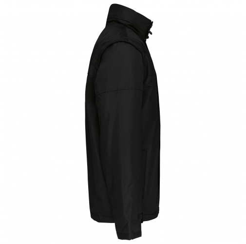 black Cazadora con mangas amovibles hombre