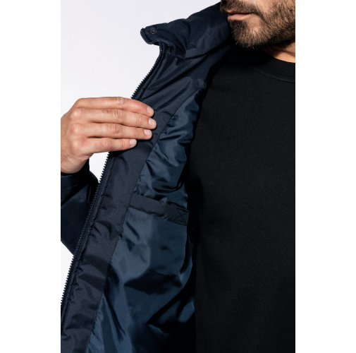 Cazadora con mangas amovibles hombre