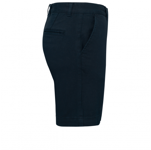 dark navy Bermuda chino niño