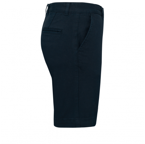 dark navy Bermuda chino niña