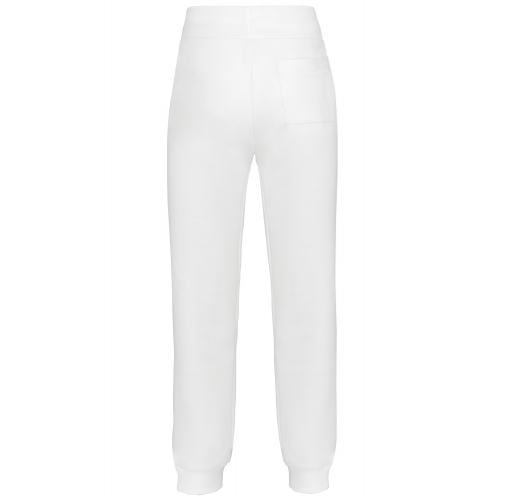 white Pantalón de jogging unisex
