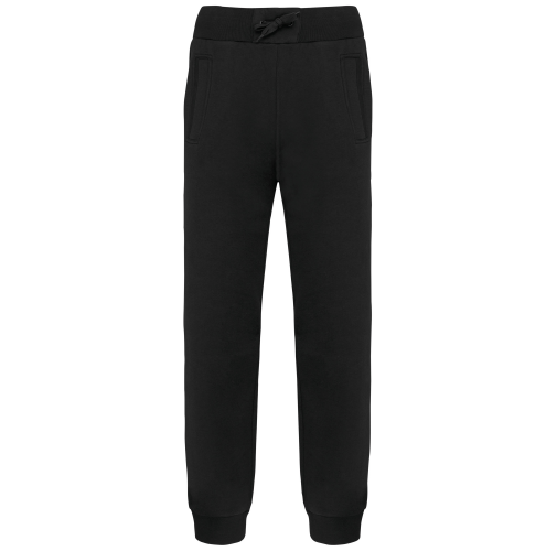 black Pantalón de jogging unisex