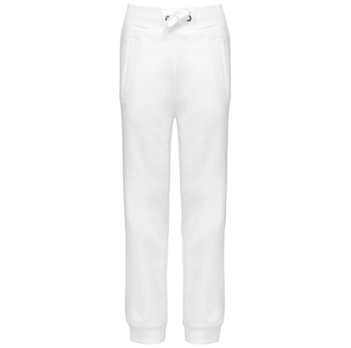 white Pantalón de jogging