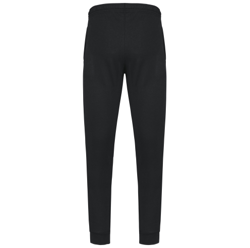 black Pantalón felpa unisex