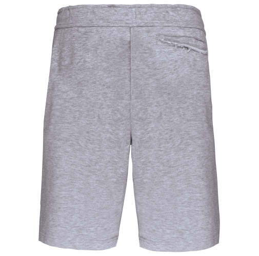 oxford grey Bermuda french terry unisex