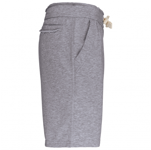 oxford grey Bermuda french terry unisex