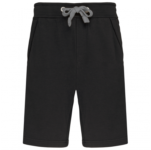 black Bermuda french terry unisex