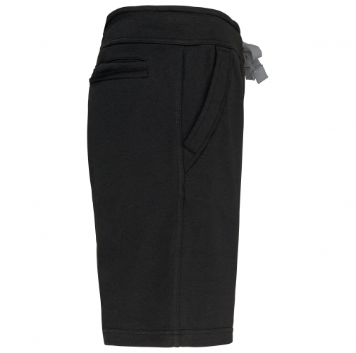 black Bermuda french terry unisex