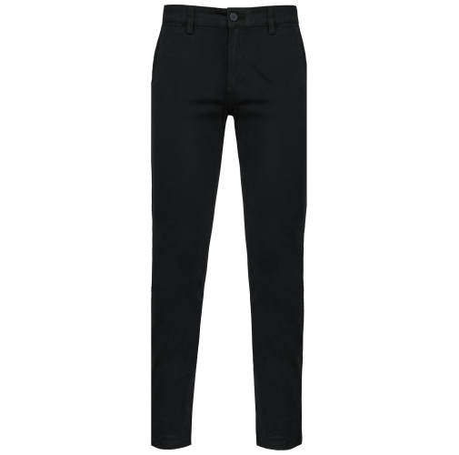black Pantalón chino hombre