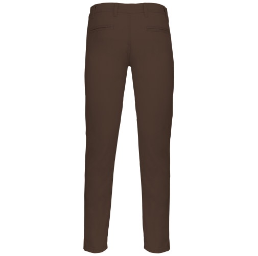 chocolate Pantalón chino hombre