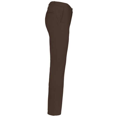 chocolate Pantalón chino hombre